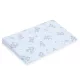 Baba párna huzat- ék alakú New Baby BASIC 59x37cm blue