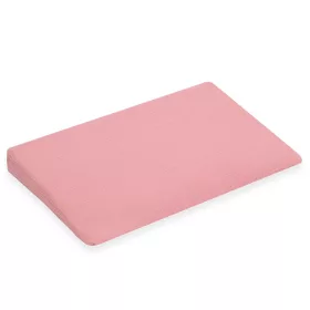   Muszelin Baba párna huzat- ék alakú New Baby STANDARD 59x37cm pink