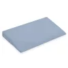 Muszelin Baba párna huzat- ék alakú New Baby STANDARD 59x37cm  blue