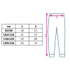 Gyermek melegítőnadrág leggings New Baby Kindergarten light pink