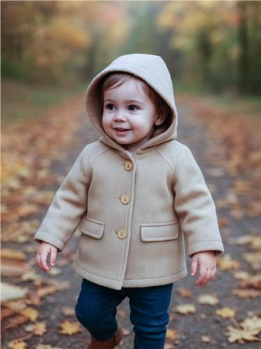 Őszi gyerek kabát kapucnival New Baby UNI