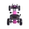 Go-kart Milly Mally Power pedálos gyerek gokart rózsaszín