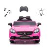 Elektromos autó Milly Mally Milly Mally Mercedes-Benz SLC Pink