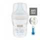 Baba cumisüveg NUK Perfect Match Temperature Control 150 ml fehér