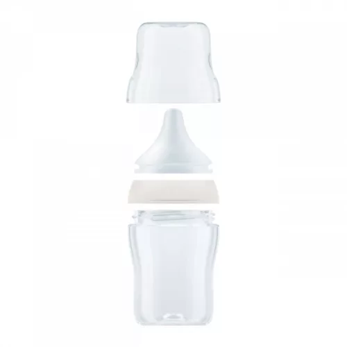 Baba cumisüveg NUK Perfect Match Temperature Control 150 ml fehér