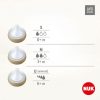 Baba cumisüveg NUK Perfect Match Temperature Control 150 ml fehér