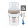 Baba cumisüveg NUK Perfect Match Temperature Control 150 ml barna