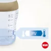 Baba cumisüveg NUK Perfect Match Temperature Control 150 ml barna