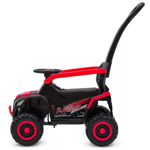 Baby Mix Ruggy elektromos futóbicikli vezetőrúddal piros