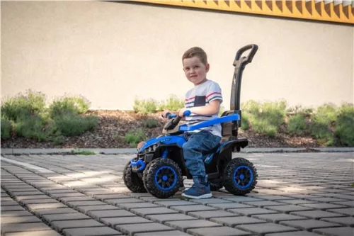 Baby Mix Ruggy elektromos futóbicikli vezetőrúddal kék