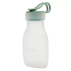 Szilikon anyatejes cumisüveg New Baby kék