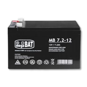   AGM gél akkumulátor VRLA MB 7,2-12 MB 7.2-12 karbantartásmentes