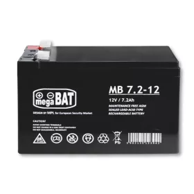   AGM gél akkumulátor VRLA MB 7,2-12 MB 7.2-12 karbantartásmentes