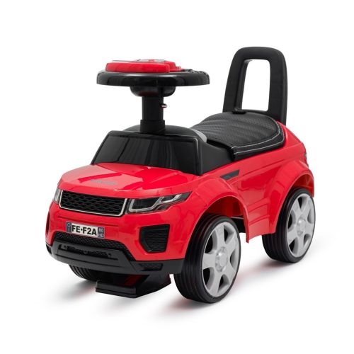 Baby Mix Prime SUV bébitaxi piros bőrből