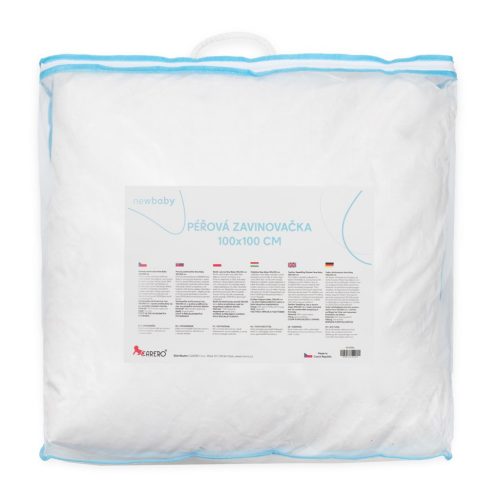 Luxus toll pólya Sárkány New Baby - toll töltet 100x100 cm