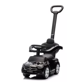  Bébitaxi tolókarral MERCEDES C-Class Deluxe Milly Mally Black