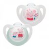 Baba cumi  NUK Star Peppa Pig 0-6m  2 db