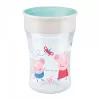 Bájos itató pohár Magic Peppa Pig NUK (8+ m.) 360°
