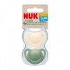 NUK For Nature latex cumi  6-18 h 2 db box zöld