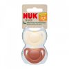 NUK For Nature latex cumi 0–6 h 2 db box piros