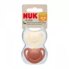NUK For Nature latex cumi 0–6 h 2 db box piros