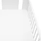 Jersey lepedő kiságyba New Baby 120x60 white