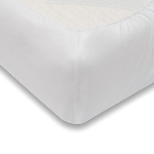 Jersey lepedő kiságyba New Baby 120x60 white