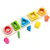 Montessori Baby Mix fa formaberakó színek és formák