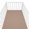 Pamut kiságyba való lepedő pamut New Baby 120x60 cm cappuccino