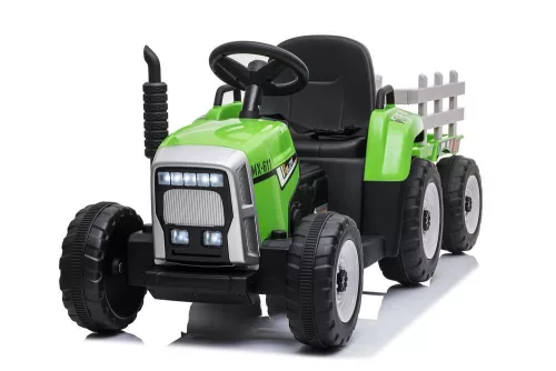 Baby Mix Erick elektromos traktor távirányítóval zöld