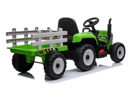 Baby Mix Erick elektromos traktor távirányítóval zöld