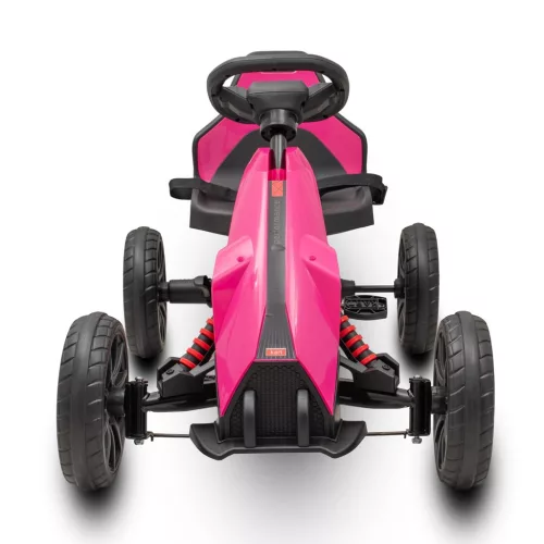 Go-kart Baby Mix Speedster pedálos gyerek gokart rózsaszín