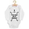 Baba body nyomtatással New Baby You can do it daddy!