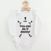 Baba body nyomtatással New Baby You can do it daddy!