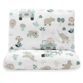 2-részes ágyneműhuzat New Baby Safari II 90/120 cm mint