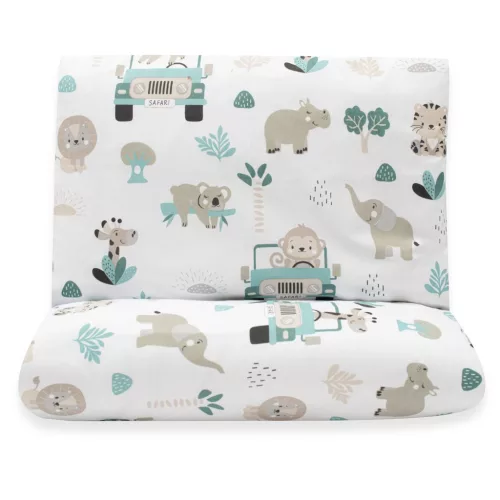 2-részes ágyneműhuzat New Baby Safari II 90/120 cm mint