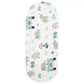   Pamut babakocsihoz való lepedő pamut New Baby Safari II 35x75 cm