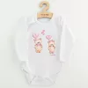 Baba body nyomtatással New Baby Love Bears
