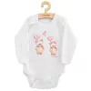 Baba body nyomtatással New Baby Love Bears