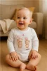 Baba body nyomtatással New Baby Love Bears