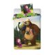Gyerek ágyneműhuzat Mása és a medve 160x200+70x80cm