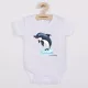 Baba body nyomtatással New Baby Dolphin- rövid ujjú