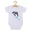 Baba body nyomtatással New Baby Dolphin- rövid ujjú