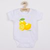 Baba body nyomtatással New Baby Lemon - rövid ujjú