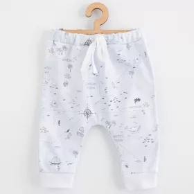 Pamut gyermek Jogger nadrág a New Baby For Babies ocean