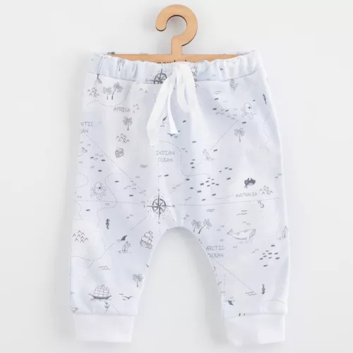 Pamut gyermek Jogger nadrág a New Baby For Babies ocean