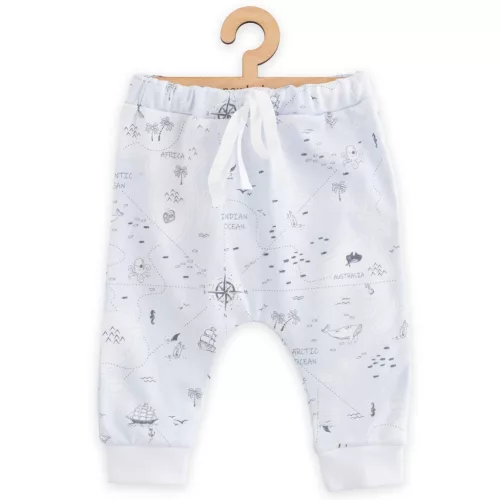 Pamut gyermek Jogger nadrág a New Baby For Babies ocean