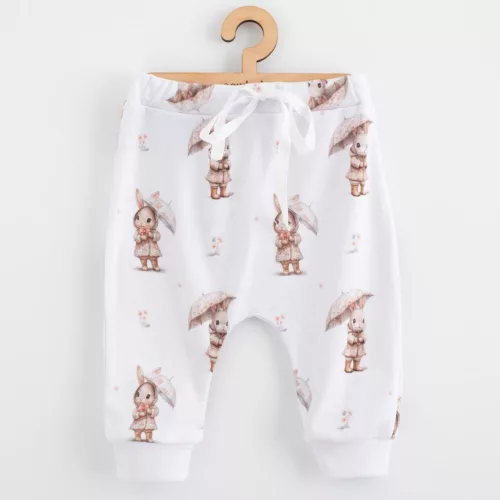 Pamut gyermek Jogger nadrág a New Baby For Babies bunny