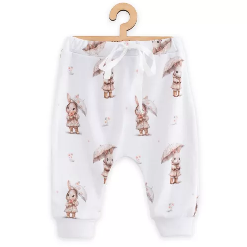 Pamut gyermek Jogger nadrág a New Baby For Babies bunny