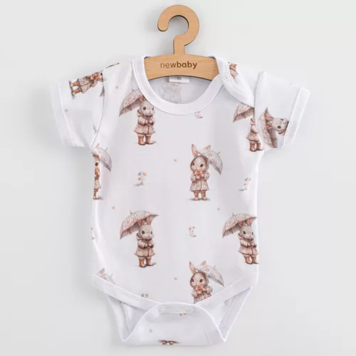 Baba rövid ujjú body New Baby For Babies bunny